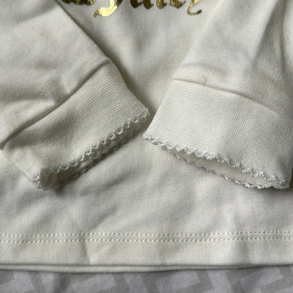 Baby Girls 18M Long Sleeve Ruffled Fleece Sweatshirt & Matching Jogger Pant Set - Picture 5 of 12